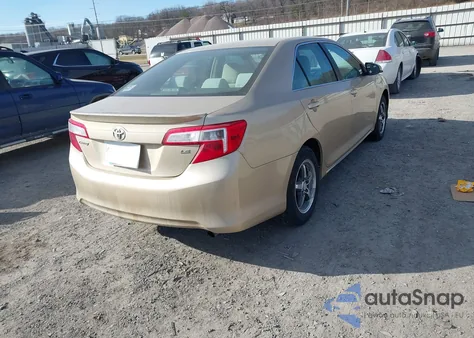 2012 Toyota Camry Le из США, поврежденный, VIN 4T1BF1FK3CU007863